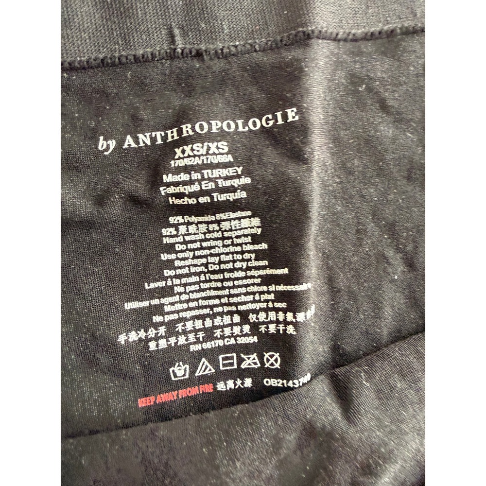 by Anthropologie Rhinestone Polka Dot Seamless Boy Shorts Black XXS XS OB2143740 - Picture 4 of 6